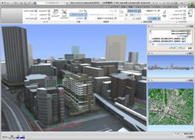 Landscape/architectural simulation